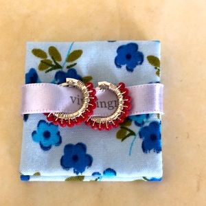 Viv & Ingrid beaded hoops